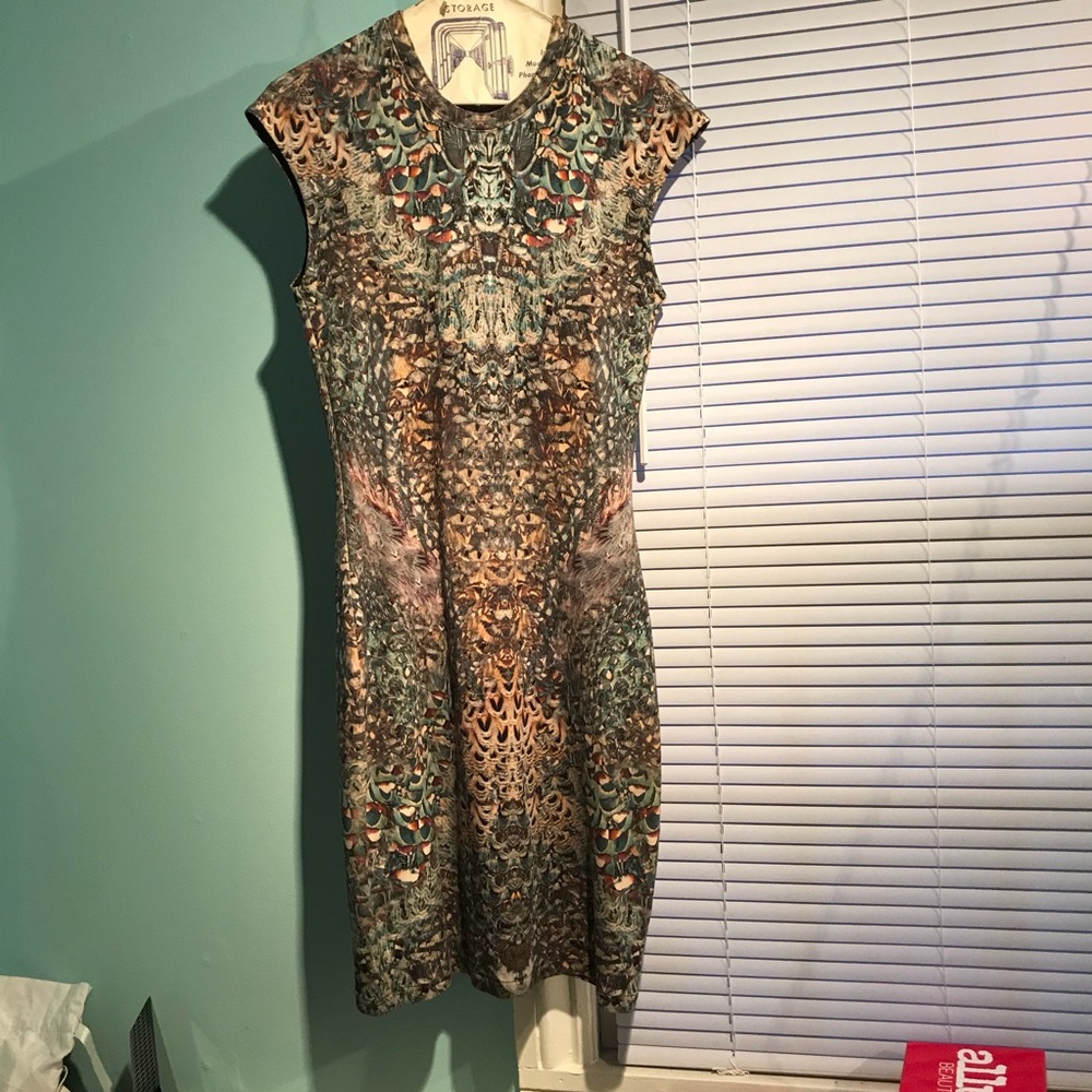 Alexander McQueen kaleidoscope dress